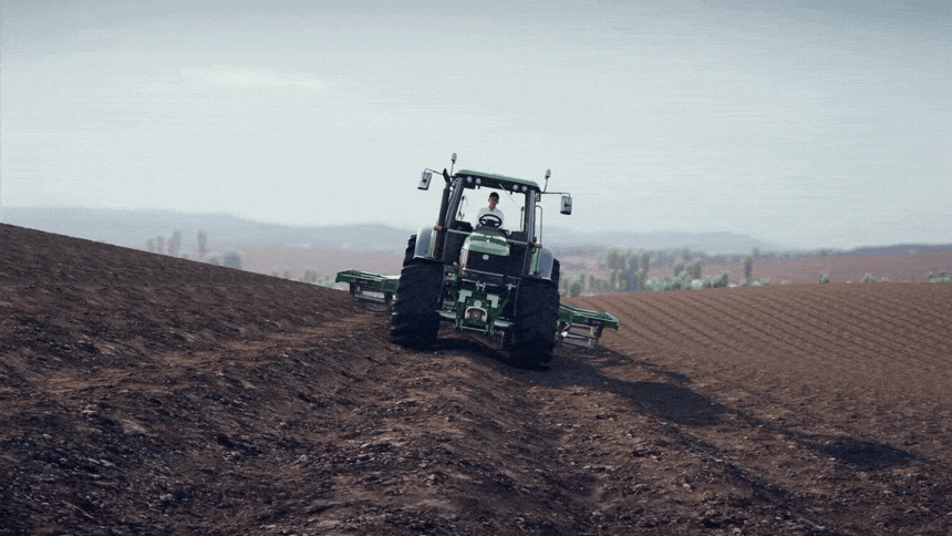 Automatic terrain compensation